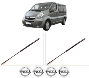 Set 2 amortizoare portbagaj haion OPEL VIVARO A Bus (X83) din 2001-2014, 2 bucati, KROSNO, 4 stickere auto OPEL v6061