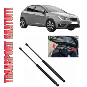 Set 2 amortizoare portbagaj haion SEAT IBIZA V (KJ1, KJG) din 2017-2020, 2 bucati, KROSNO, 4 stickere auto SEAT