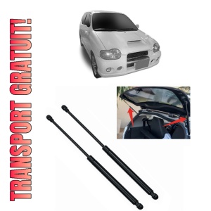 Set 2 amortizoare portbagaj haion SUZUKI ALTO V (HA12_, HA23_, HA22_) din 2000-2002, 2 bucati, KROSNO, 4 stickere auto SUZUKI