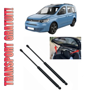 Set 2 amortizoare portbagaj haion Volkswagen CADDY IV Box Body/MPV (SAA, SAH) din 2015-2020, 2 bucati, KROSNO, 4 stickere auto Volkswagen