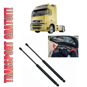 Set 2 amortizoare portbagaj haion VOLVO FH din 2005-2005, 2 bucati, KROSNO, 4 stickere auto VOLVO