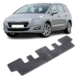 Set 2 covorase Peugeot 5008 2010-2013, Randul 3 din cauciuc 100%, compatibile cu autoturismul PEUGEOT 5008 v4391
