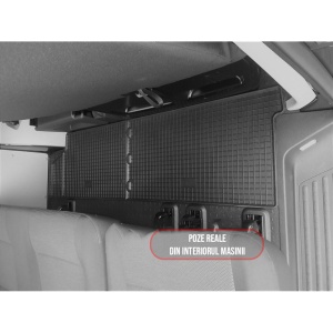 Set 2 covorase Volkswagen T5 Transporter/Caravelle 2003- Randul 22015, din cauciuc 100%, compatibile cu autoturismul Volkswagen T5 v5215