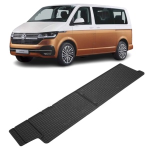Set 2 covorase Volkswagen T6. 1 Transporter/Caravelle 2015-2019 , din cauciuc 100%, compatibile cu autoturismul Volkswagen T6 v5045