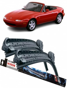 Set 2 stergatoare parbriz AR450S (450mm x 450mm) pentru Mazda MX-5 (NA) (08.89-11.97) Bosch accesorii pentru autoturismul tau - masina v218055