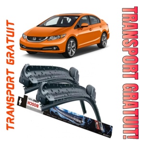 Set 2 stergatoare parbriz AR655S (650mm x 550mm) pentru Honda Civic Sedan (FB) (09.11-08.13) Bosch