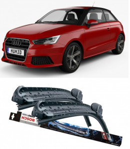 Set 2 stergatoare parbriz Bosch Aerotwin 600/475mm compatibile cu Audi A1 (8X1, 8XK) (2010-2018) Bosch accesorii pentru autoturismul tau - masina v215544