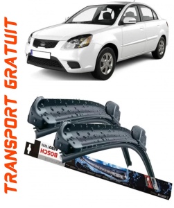 Set 2 stergatoare parbriz Bosch Aerotwin 600/475mm compatibile cu Kia RIO II Saloon (JB) (2005-2011) Bosch accesorii pentru autoturismul tau - masina v214451