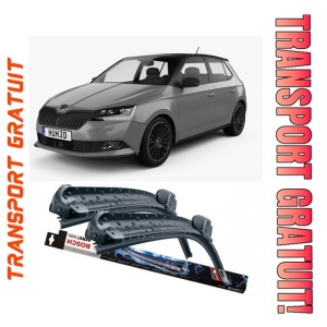 Set 2 stergatoare parbriz Bosch Aerotwin 600/475mm compatibile cu Skoda Fabia IV (2021-prezent) Bosch