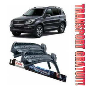 Set 2 stergatoare parbriz Bosch Aerotwin 600/475mm compatibile cu Ssangyong REXTON W / REXTON VAN (2015) Bosch