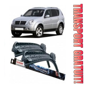 Set 2 stergatoare parbriz Bosch Aerotwin 600/475mm compatibile cu Ssangyong REXTON / REXTON II (GAB_) (2002-2013) Bosch