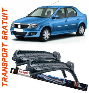 Set 2 stergatoare parbriz Bosch Aerotwin 600/475mm compatibile cu Dacia LOGAN (LS_) (2004-2012) Bosch accesorii pentru autoturismul tau - masina v213706