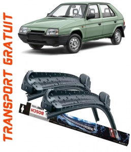 Set 2 stergatoare parbriz Bosch Aerotwin 600/475mm compatibile cu Skoda FAVORIT (781) (1994) Bosch accesorii pentru autoturismul tau - masina v213405