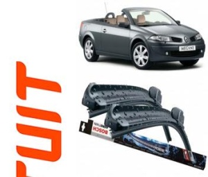 Set 2 stergatoare parbriz Bosch Aerotwin pentru Renault Megane II Cabrio (02.06 - 03.10) Bosch accesorii pentru autoturismul tau - masina v217312