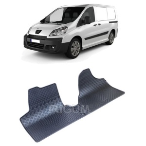 Set 3 covorase Citroen Jumpy 2/3 Locuri 2007-2016, din cauciuc 100%, compatibile cu autoturismul CITROEN Jumpy v1993