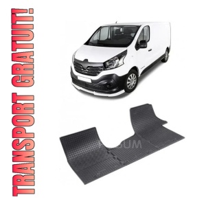 Set 3 covorase Fiat Talento 3M 2016-prezent, din cauciuc 100%, compatibile cu autoturismul FIAT Talento