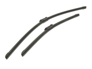 Set 3 stergatoare AUDI A3 (8V1, 8VK) din 2012-2020, pentru parbriz si luneta fata si spate auto, Bosch Aerotwin-Aerotwin, din cauciuc siliconat rezistent, 4 Stickere Auto AUDI - Img 3