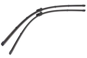 Set 3 stergatoare CITROEN C4 GRAND PICASSO II (DA_, DE_) din 2013 - 2018, pentru parbriz si luneta fata si spate auto, Valeo Silencio, din cauciuc siliconat rezistent, 4 Stickere Auto CITROEN v13763