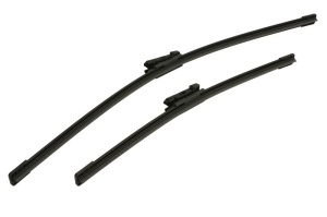 Set 3 stergatoare HYUNDAI i20 III (BC3, BI3) din 2020, pentru parbriz si luneta fata si spate auto, Bosch Twin, din cauciuc siliconat rezistent, 4 Stickere Auto HYUNDAI v8820