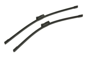 Set 3 stergatoare JEEP RENEGADE VAN (BU, B1) din 2014-2018, pentru parbriz si luneta fata si spate auto, Bosch Twin-Aerotwin, din cauciuc siliconat rezistent, 4 Stickere Auto JEEP - Img 3