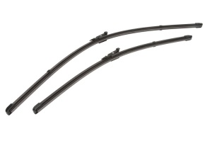 Set 3 stergatoare MERCEDES-BENZ R-CLASS (W251, V251) din 2005 - 2014, pentru parbriz si luneta fata si spate auto, Valeo Silencio, din cauciuc siliconat rezistent, 4 Stickere Auto MERCEDES-BENZ v14459