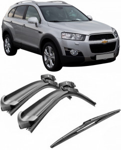 Set 3 stergatoare parbriz si luneta AR139S (600mm x 400mm) pentru Chevrolet Captiva (C100) (10.06-02.11) Bosch accesorii pentru autoturismul tau - masina v217720