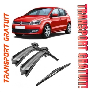 Set 3 stergatoare parbriz si luneta AR139S (600mm x 400mm) pentru Volkswagen Polo (6R1) (06.09-02.14) Bosch