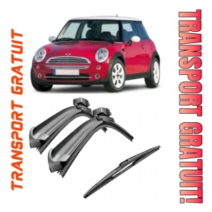 Set 3 stergatoare parbriz si luneta AR450S (450mm x 450mm) pentru MINI Mini (R 50, R53) (08.04-11.06) Bosch