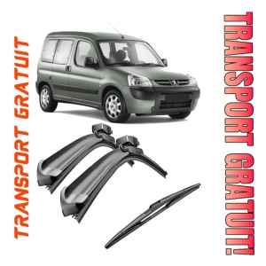 Set 3 stergatoare parbriz si luneta AR550S (550mm x 530mm) pentru Peugeot Partner (M5) (09.02-10.11) Bosch