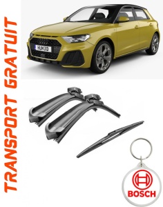 Set 3 stergatoare parbriz si luneta Bosch Aerotwin pentru Audi A1 (8XA) Sportback (09.11 -) Bosch accesorii pentru autoturismul tau - masina v218992