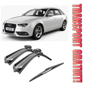 Set 3 stergatoare parbriz si luneta Bosch Aerotwin pentru Audi A4 (8K5, B8) Avant (11.07 - 12.15) Bosch