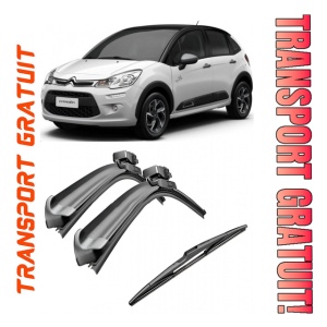 Set 3 stergatoare parbriz si luneta Bosch Aerotwin pentru Citroen C3 III (B618) (07.16 -) Bosch