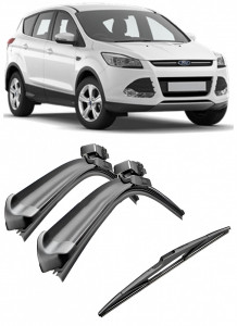 Set 3 stergatoare parbriz si luneta Bosch Aerotwin pentru Ford Kuga '13 (DM2) (11.12 -) Bosch accesorii pentru autoturismul tau - masina v219571
