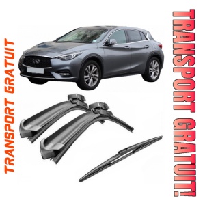 Set 3 stergatoare parbriz si luneta Bosch Aerotwin pentru Infiniti Q30 (11.15 -) Bosch