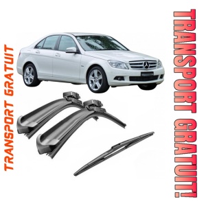 Set 3 stergatoare parbriz si luneta Bosch Aerotwin pentru Mercedes-Benz C-Klasse (204) T-Modell (12.08 - 04.10) Bosch