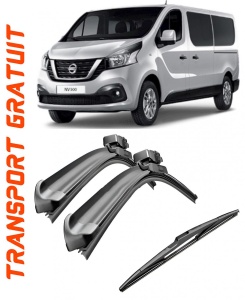Set 3 stergatoare parbriz si luneta Bosch Aerotwin pentru Nissan NV300 (X82) (09.16 -) Bosch accesorii pentru autoturismul tau - masina v219420