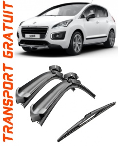 Set 3 stergatoare parbriz si luneta Bosch Aerotwin pentru Peugeot 3008 (T8) I (05.09 - 12.16) Bosch accesorii pentru autoturismul tau - masina v218629
