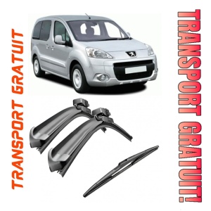 Set 3 stergatoare parbriz si luneta Bosch Aerotwin pentru Peugeot Partner (B9) (01.10 - 04.15) Bosch