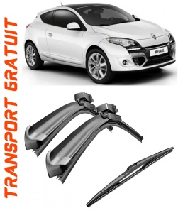 Set 3 stergatoare parbriz si luneta Bosch Aerotwin pentru Renault Megane III (DZ) Coupe (11.09 -) Bosch accesorii pentru autoturismul tau - masina v219842