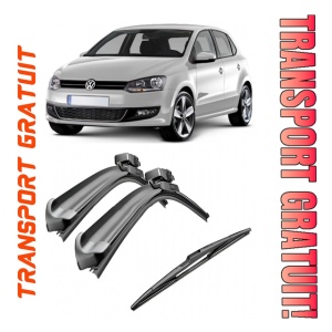 Set 3 stergatoare parbriz si luneta Bosch Aerotwin pentru Volkswagen Polo (6R1,6C1) (06.09-) Bosch