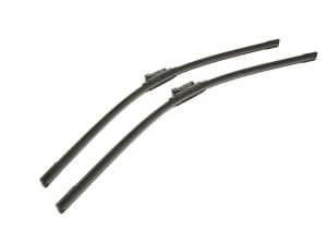 Set 3 stergatoare Volkswagen TRANSPORTER T6 Van (SGA, SGH, SHA, SHH) din 2015-2024, pentru parbriz si luneta fata si spate auto, Bosch Aerotwin-Aerotwin, din cauciuc siliconat rezistent, 4 Stickere Auto Volkswagen - Img 3