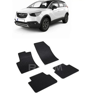 Set 4 covorase Citroen C3 Aircross 2017-prezent, din cauciuc 100%, compatibile cu autoturismul CITROEN C3 v1351