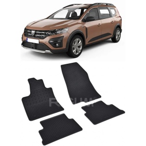 Set 4 covorase Dacia Jogger 5M 2022-prezent, din cauciuc 100%, compatibile cu autoturismul DACIA Jogger v1878