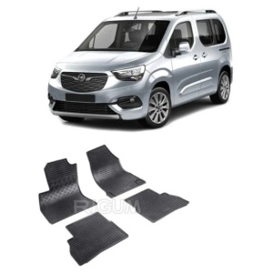 Set 4 covorase Fiat Doblo 5M 2010-2022, din cauciuc 100%, compatibile cu autoturismul FIAT Doblo v1416