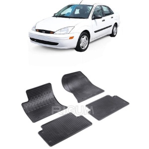 Set 4 covorase Ford Focus 1998-2004, din cauciuc 100%, compatibile cu autoturismul FORD Focus v534