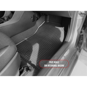 Set 4 covorase Kia Picanto 2017-prezent, din cauciuc 100%, compatibile cu autoturismul KIA Picanto v2440