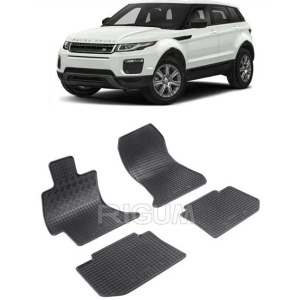 Set 4 covorase Land Rover Range Rover Evoque 2011-2019, din cauciuc 100%, compatibile cu autoturismul LAND ROVER v1638