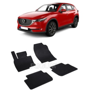 Set 4 covorase Mazda Cx-5 2022-prezent, din cauciuc 100%, compatibile cu autoturismul MAZDA CX-5 v2419