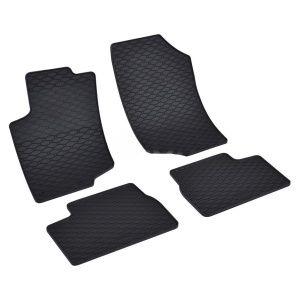 Set 4 covorase Peugeot 207 2006-2012, din cauciuc 100%, compatibile cu autoturismul PEUGEOT 207 v3548