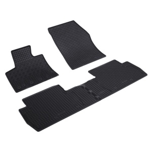 Set 4 covorase Peugeot 5008 2017-prezent, din cauciuc 100%, compatibile cu autoturismul PEUGEOT 5008 v3741